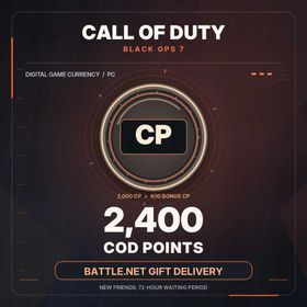 Black Ops 7 | 2,400 COD Points | PC