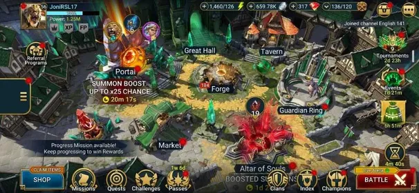 RSL# 357➤1x Mythical➤Siegfrund➤Loki➤knave of hearts➤Ninja➤ezio➤1.25 M power➤ Changeable email