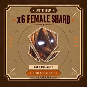 [AOTR] x6 Female Shard | Attack On Titan Revolution