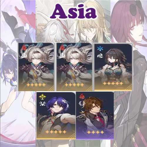 [Asia] |Male| Firefly+Firefly+Ruan Mei+Gallagher+doctor of truth| TL8 ...
