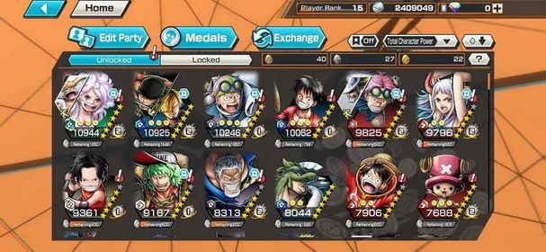 [4763][IOS+ANDROID] 4 EX META / Zoro Sanji + Bonney + Garp + Yamato , BFs Koby , Solo Fresh