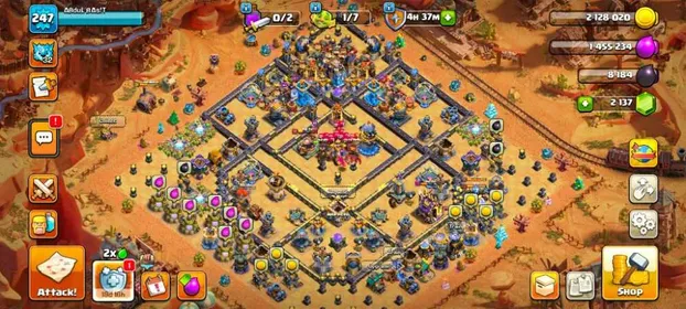 Th 18 almost max💥Fully max Defence💥Hero 106 106 81 55 20💥9 Epic max💥Pet max💥60% offer shop💥builder base max💥name change 1000💥Best Deal