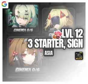 [ASIA] FMC | LVL 12 | YE SHUNGUANG + ZHAO + SUNNA + TRIGGER SIGN + LYCAON + S11 | LOG GOOGLE ONLY | STARTER ACCOUNT | READ DESCRIPTION