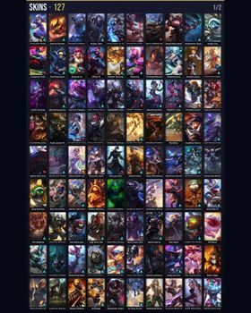 🌍 VN ⭐ Unranked 🎨 127 Skins 🏆 172 Champions 💙 60K BE 📈 Level 240 🔥 King Rammus 🔥 Riot Kayle 🏅 4 Victorious 🏅 2 Riot 💎 2 Ultimate 💎 16 Legendary 🔹 Elementalist Lux 🔹 Pulsefire Ezreal 🔹 Storm Dragon Lee Sin 🔹 Nunu & Willump Bot 🔹 Brolaf m9046458173