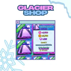Retro Pyramidium ( AA-Secret ) [ Bubble Gum Simulator Infinity ] 🫧READY UNIT🫧