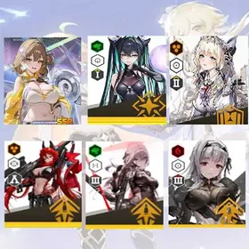 [Japan] Anis: Star + Little mermaid + Crown + Red Hood + Scarlet: Black Shadow + Modernia+ 1-6 Random SSR | Starter account, progressed up to 2-12 | email as a gift