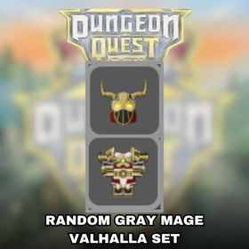 DUNGEON QUEST REBORN | RANDOM GRAY WARRIOR VALHALLA SET DQR