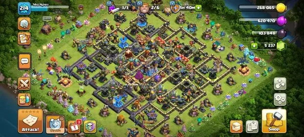 TH18 MAX➤5000+GEMS➤150+ WALLS MAX➤BLACK MAX DEFENCE➤ PAID SCENARY SOME SKIN➤HERO-57-65-61-54-39-5➤ALL PETS MAX➤12 EPIC EQUIPMENT➤FULL ACCESS