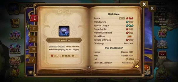 🌟️Sale🌟️🌟3 LD🌟Arena G3🌟ONE SHOT🌟Light Demon(Lucifer)+Dark Specter Princess(Velaska)+Dark Sage(Woonsa)🌟