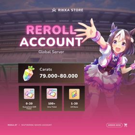 ☆ Global | 53000 Carrats | 6x Guaranteed SSR Ticket | 6x 3☆ Uma Ticket | DM For Catalog