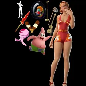 Fortnite Bikini Bottom Ice Spice & Patrick Star Bundle 🌶️ All Platforms 📑 Details in the description