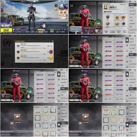 M416 Glacier Lvl 5(Hit Effect)Akm/M762/M24/Uzi/MG3 Lvl 4 (KillMsg)2 Conqueror"MF Title 69"Lvl 72"Glacier Helemt/Mythic Bag"3 Uza"Wolf Pet"Middleeast Platinum