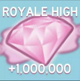 1M (1.000.000) Diamonds - Royale High 👑