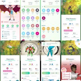 🚀 LEVEL 65 🔥 4* Shundo Rayquaza NYC 🍀 Shiny Origin Dialga ROT Special bg 🌟 Mega Shiny Latios 💯 Shiny Buzzwole , Regieleki , Registeel Special bg ✍️ Name Changeable
