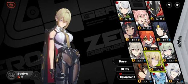 Europe-Lvl 8 Evelyn + Harumasa + Nekomata + Soldiers 11 + Rina + Fusion Complier-Female MC|all unsetting | Login email only | Fast delivery