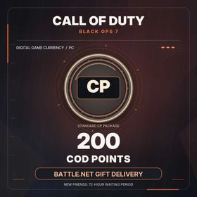 Black Ops 7 | 200 COD Points | Battle.net PC