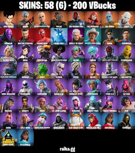 [PC/PSN/XBOX] 58 skins | STW | Son Gohan | Spider-Man | Doctor Strange | Prowler | The Foundation | Paradigm | The Origin | Superman | Geralt of Rivia | The Imagined #336
