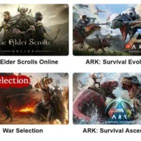 [ 8 H ★ ARK: ★ 6 Games 🎮 ] ✅ [ Star Wars: Battlefront 2 (Classic, 2005) + The Elder Scrolls Online + theHunter: Call of Wild + Select