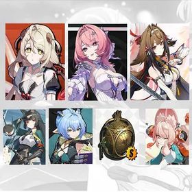 Asia|Female lv 8-12| ‌Phoenix + Remielle Dan + Ye Shunguang + Miyabi + Lucia + Lucia Weapon + Zhao  + Random 4-star character|Fast delivery
