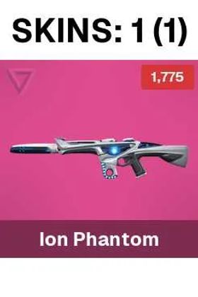 NA | 1 Skin | Ion Phantom | Expired Gold V25 ACT 4 | Full Access/Data Change | No Bots/Cheats | Instant Delivery | Lifetime Warranty + Support