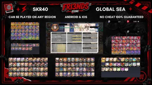 SKR40 | GLOBAL ASIA | SPECIAL BEAST FAI T6 GELIDUS T2 MELIA T1 + 41 T6 SSR CHAR + 10 6STAR LEG PET + 3,8K RUBIES + 136 TIX TOTAL
