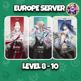 [Europe] Hiyuki Lynae Iuno | Level 8-10 | Linked to Microsoft Email | Starter Account