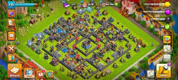 Th 18 max💥Hero 106 110 95 82 55 25💥10 epic max💥1653 madels💥2 helper max💥name change 1000💥max wall💥max Defence💥buyer mail