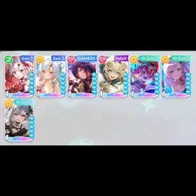 7 SSR || Starter : Nakiri Ayame (Summer), Kureiji Ollie (Summer), Nakiri Ayame, Ookami Mio, Kazama Iroha, Pavolia Reine, Vestia Zeta