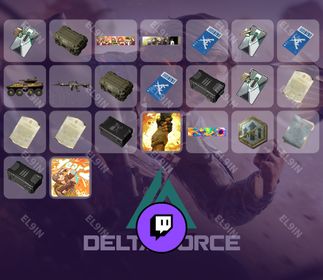 💜 Twitch Drops 🧙‍♂️ NewStreamer Training Camp ❤️ Delta Force [Total 23 Items]