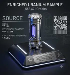 S10 Enriched Uranium Sample