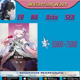 NA|45AR|Denia｜70K Astrite|Golden Wave|MicrosoftMailbox, MC Random]Wuthering Wave