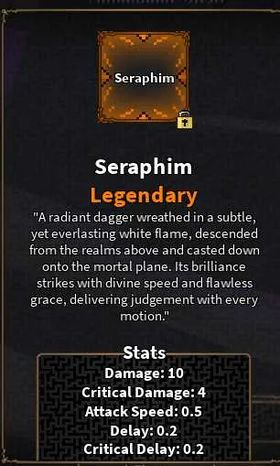 The Veil - Seraphim ( Legendary Dagger ) -GunTeR