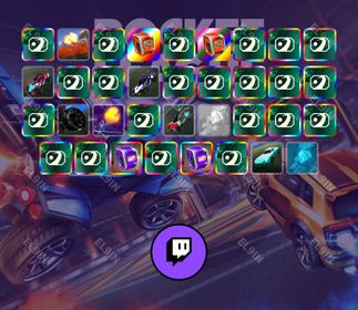 ⚡️ Twitch Drops 💎 RL x EWC 2026 ZYAV 🌌 Rocket League [Total 35 Items]