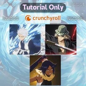 Starter · NA Crunchyroll · Toshiro Hitsugaya + Kisuke Urahara + Yoruichi Shihoin · Tutorial Only · Instant Delivery