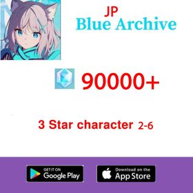 [JP]90000+Gems|10 Scrolls X29|2-6 Random 3-Star Characters | Fast Shipping