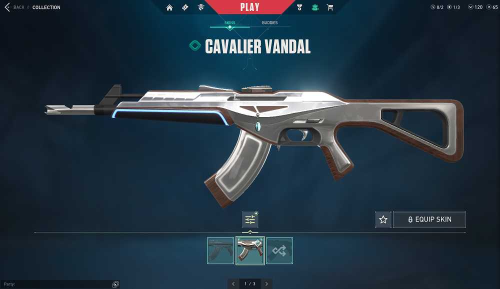 NA / 21 skins / Prism III Axe, Prism Phantom, Cavalier Vandal, Prism III Judge, Lightwave