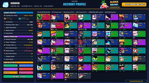 GEMS SPENT 7426 | 19.6K Trophy | 84 SKINS | DEVILISH MORTIS💙DJ POCO💙GODZILLA BUZZ💙ROBO MIKE💙SURGE LIGHTYEAR💙SQUAD BUSTER SHELLY💙DRAGON KNIGHT JESSIE💙CLASSIC DYNAMIKE💙DYNASTY MIKE💙EL REY PRIMO | 60 Brawler | FULL ACCESS | IOS/ANDROID