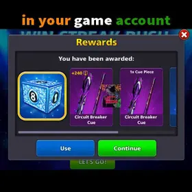 🔥♨️90 Legendary Box + Circuit Breaker Cue ( 5 Pieces )+ VIP Points | In Your Own Account♨️🔥[[ See Discription ]]