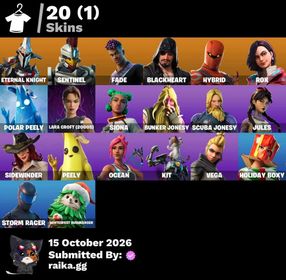 👑 [PC/PSN/XBOX] 20 SKINS 🍀 ETERNAL KNIGHT 🍀 SENTINEL 🍀 FADE 🍀 BLACKHEART