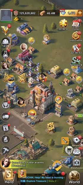 LZ064 | All Platform | 149M Peak Power | State 270 | HQ 26 | VIP 7 | 8 S Heroes | 20M Squad | 1K Gems