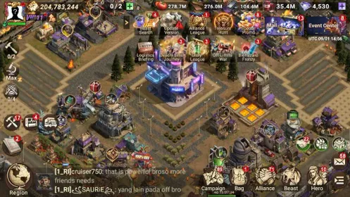 DLS4-65: 204MM- Vip 11 - 34 Heroes Max Level 60 - 8 Heroes Awakened - Full T6 - 3 Skin