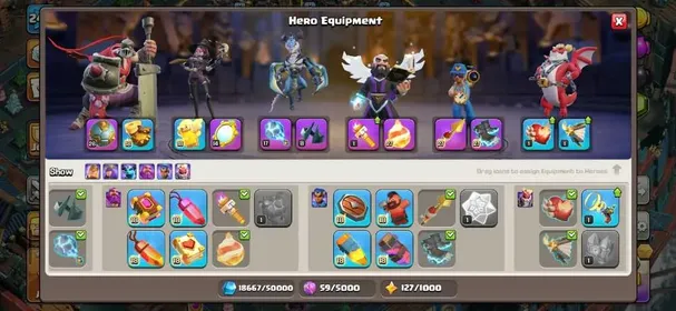 Th18 Almost Max | Hero-100-100-77-55 | Equipment-13-Epic Almost Max | BH-10 Max | XP-246 | NC-Yes | BEST-DEAL