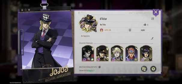 🔷Discount🔷 JoJo🔷s Bizarre Adventure: Golden Spirit 🔷 powerful account, Sale