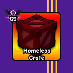 100x Homeless Crate - Roll A Fisherman