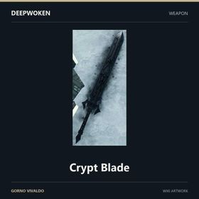 Crypt Blade | Deepwoken | Fast Delivery
