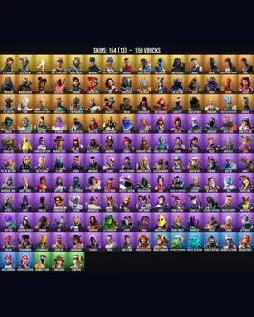 [OG] 154 Skins The Reaper ⭐️ Elite Agent ⭐️ Take The L ⭐️ Deadpool ⭐️ Meowscles ⭐️ Peely ⭐️ Midas ⭐️ Raven ⭐️ Skye ⭐️ Rippley vs Sludge ⭐️ Catalyst ⭐️ Stray ⭐️ Erisa ⭐️ Blue Team Leader ⭐️ Tony Stark ⭐️ Jennifer Walters ⭐️ Omega ⭐️ Mystiqu m225448248