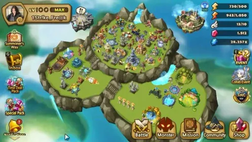 ASIA Lv 100|4 LD[Giana,Talisman,Werner,Harteit]|74 NB5[Gandalf,Etc]+168 6*Monsters|Hot Runes+3 Island Young Account|Hive|SWR1476