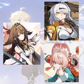 Asia|Female lv 4-12| Ye Shunguang + Yixuan + Zhao  + Random 4-star character|Fast delivery