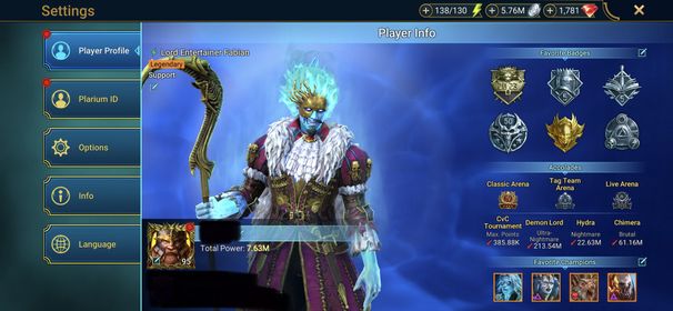 [3 Mythical Champions][7.63M] Lady Mikage,Siegfrund,Embrys + 97 LEGENDARY (Arb 385,Warlord,Lamasu,Mith,Wythir(6*),Rotos x2,Kassandra,Pythion(5*),Freyja,Gnishak,Fabian,Donnie,Thor,Balar,Krokhad,Islin,Razelvarg,BEK...)