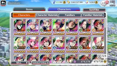 [GLOBAL]|BP 1.9M+CC 1051|8 MT[11th Aniv Ulquiora,Grimjow,TYBW26 Kenpachi,Liltoto,OrSoc Bambieta,Etc|18 Char 5/5|Klab ID|BBS2812